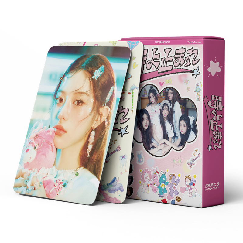 ILLIT新款小卡 KPOP韩流女团SINGLE 時よ止まれ系列照片卡ins55张|undefined