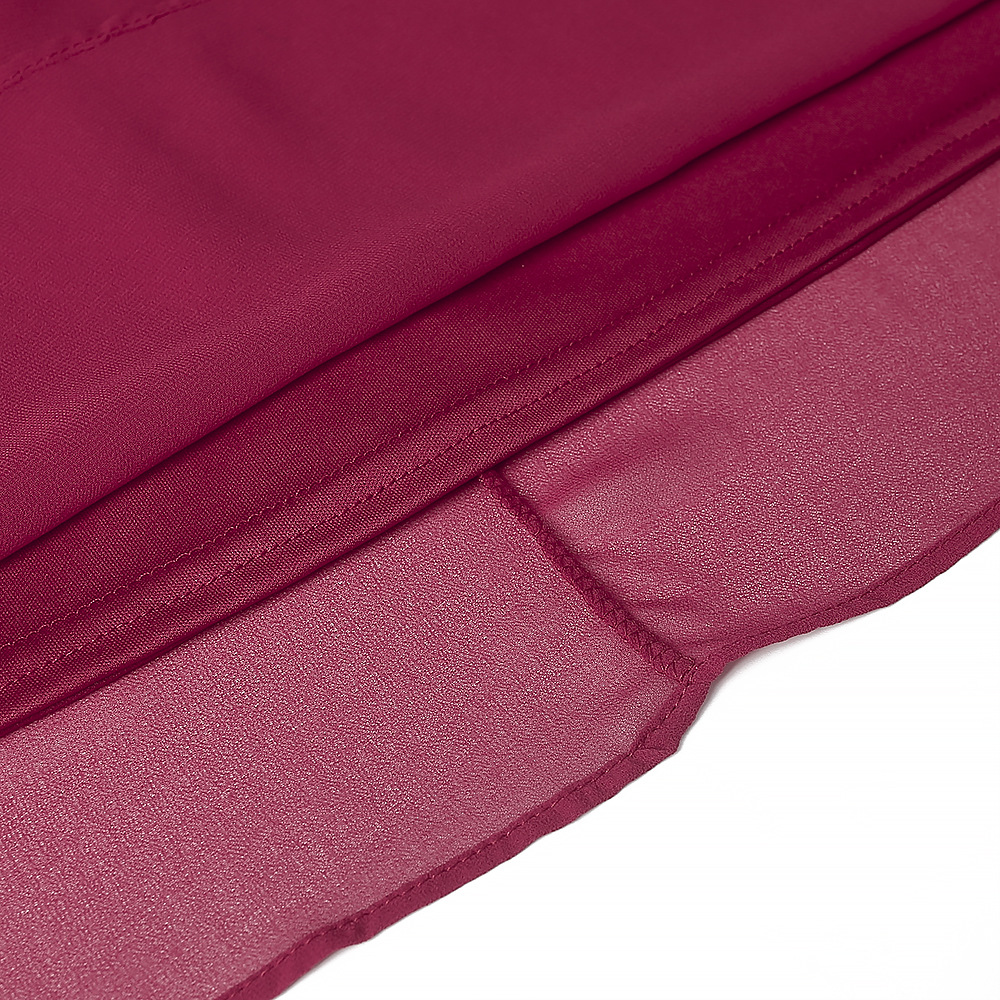 Women's Clothing fashion temperament commuting high waist slimming loose solid color dress _voghion.com