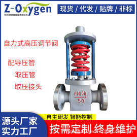 国标美标非标自力式高压高温调节阀导热油蒸汽压力流量温度控制阀