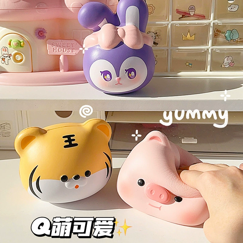 Мультяшная игрушка, table slime, кукла, антистресс, подарок на день рождения