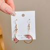 Advanced brand earrings, cute silver needle from pearl, 2023 collection, high-end, wholesale, silver 925 sample, European style