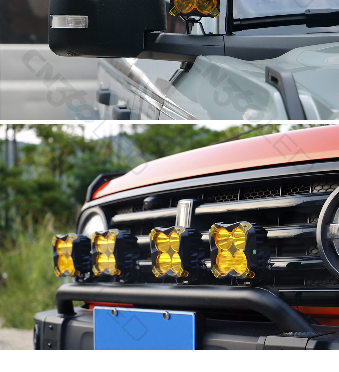 Cn360 Tr2 5inch Off-Road Vehicle Led Work Light Spotlight High Power Car Modified with Led Search Light