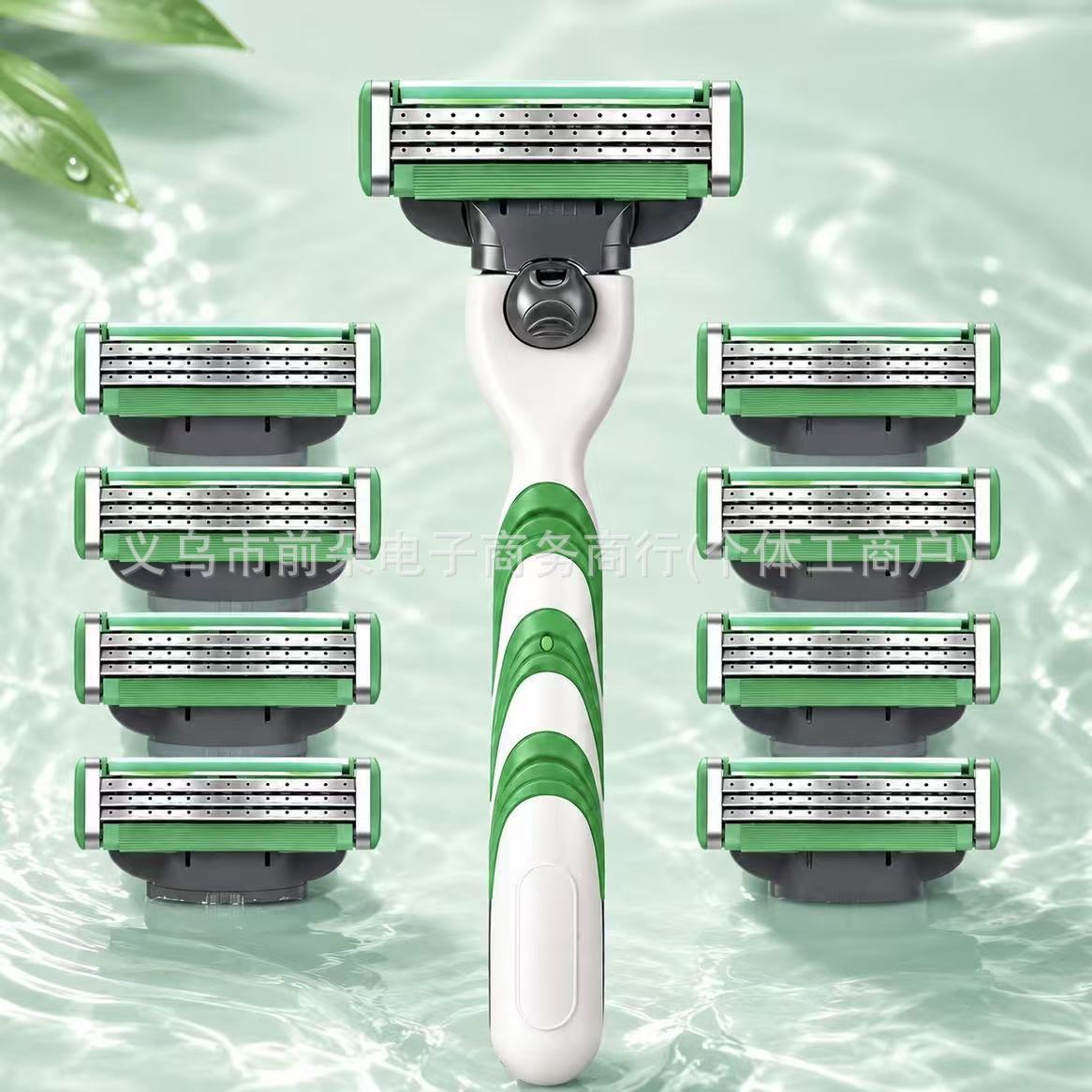 Cross-border best-selling Gillette three-layer manual razor for men, 3-layer razor head blades, manufacturer in stock