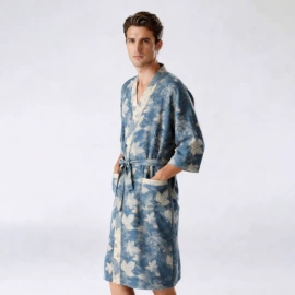 睡袍、浴袍;情侣家居服;女士家居服