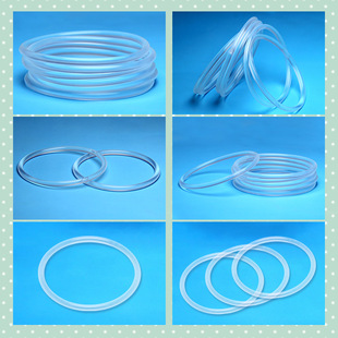 Shenzhen Manufacturers Supply Natural Transparent High Temperature Resistant Silicone O-Rings, Environmentally Friendly Food Grade Sealing Rings and Waterproof Rings