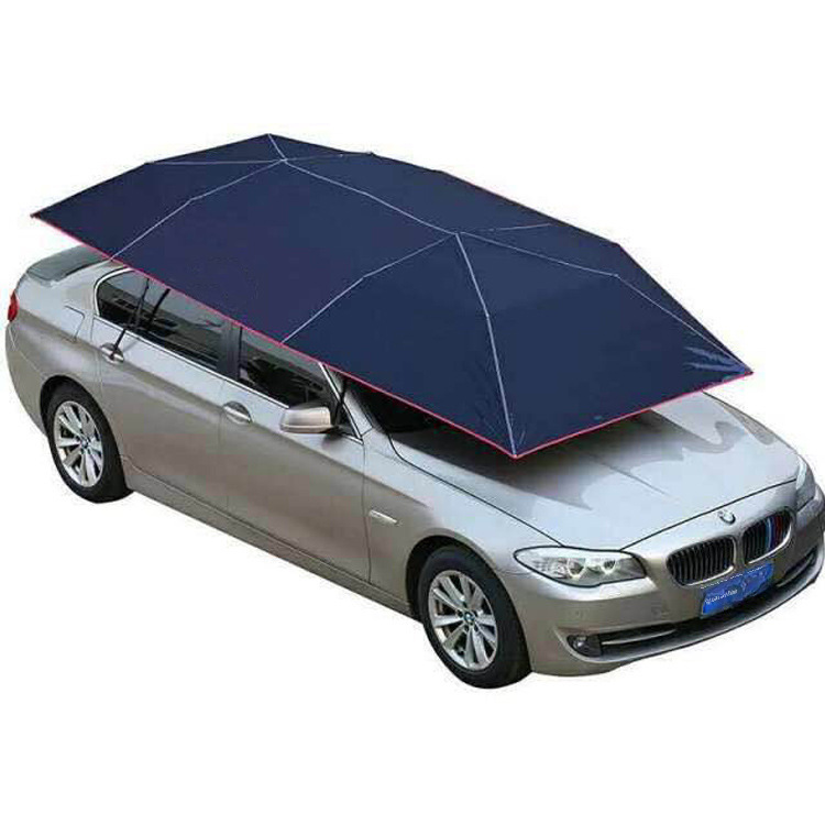 Dingku Car Supplies Automatic Mobile Ulation Carport Tarpaulin Car Umbrella Multi-color Tarpaulin Replaceable