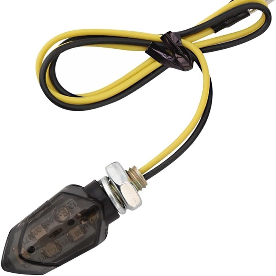 Yellow Led 8m Motorcycle Modification Parts Turn Signal Light Electric Vehicle Mini 5Led Turn Signal Indicator Light Turning Light