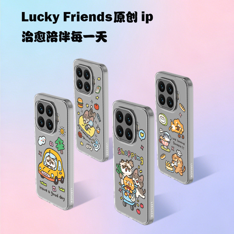 Transparent case for Xiaomi 17T PRO, featuring a cartoon design, acrylic magnetic case, XIM 17t pro protective cover Transparent case for Xiaomi 17T PRO, featuring a cartoon design, acrylic magnetic case, XIM 17t pro protective cover