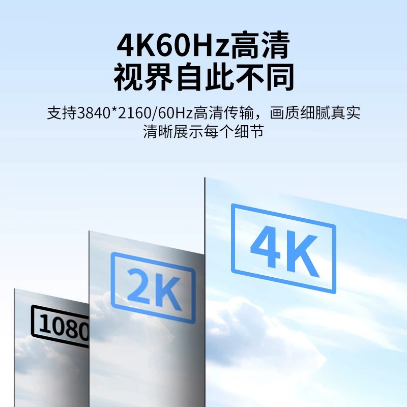Фабричная продажа DP к HDMI HD 4K@60Hz адаптер металлический экран, противошумная защита, без драйверов для компьютера и ноутбука