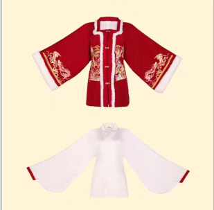 Children's Hanfu, Women's New Year Worship Dress, Horse Face Skirt, Adult Winter Dragon Year Celebration Dress, Dragon and Phoenix Auspicious Parent Child Ancient Clothing, Ming Dynasty System