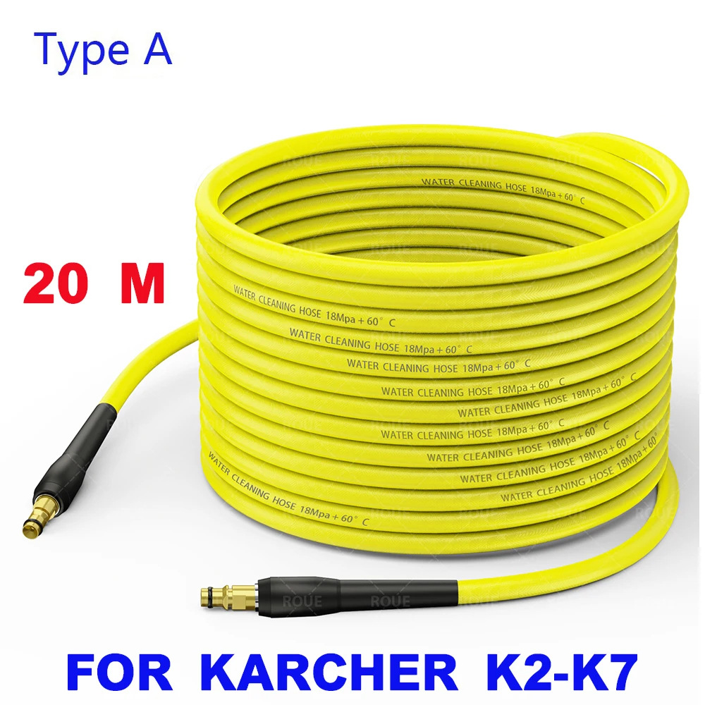 Accesorios de lavadora de alta presión de la serie KAIZHI K, manguera de PVC a prueba de explosiones