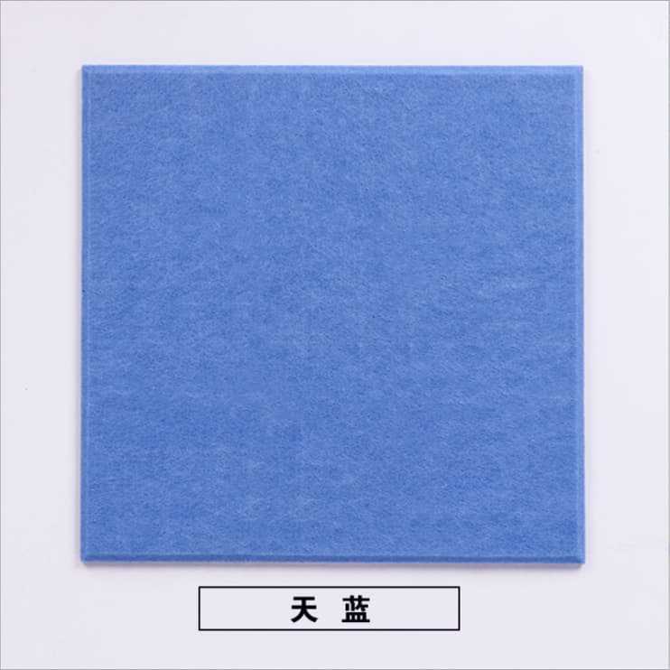 定制毛毡板彩色加厚吸音板聚酯纤维自粘照片墙毛毡软木条幼儿园|undefined