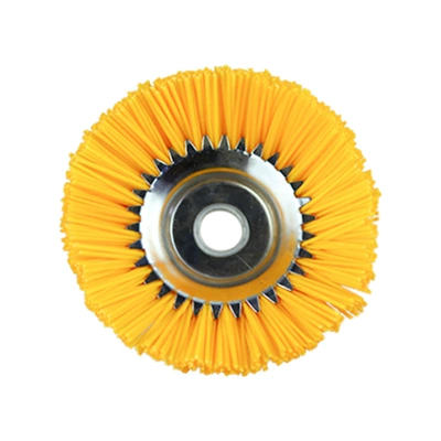 Otbiçən başlıqları Nylon Garden Tool Accessories, Wear-Resistant - nylon-weeding-wheel-yellow