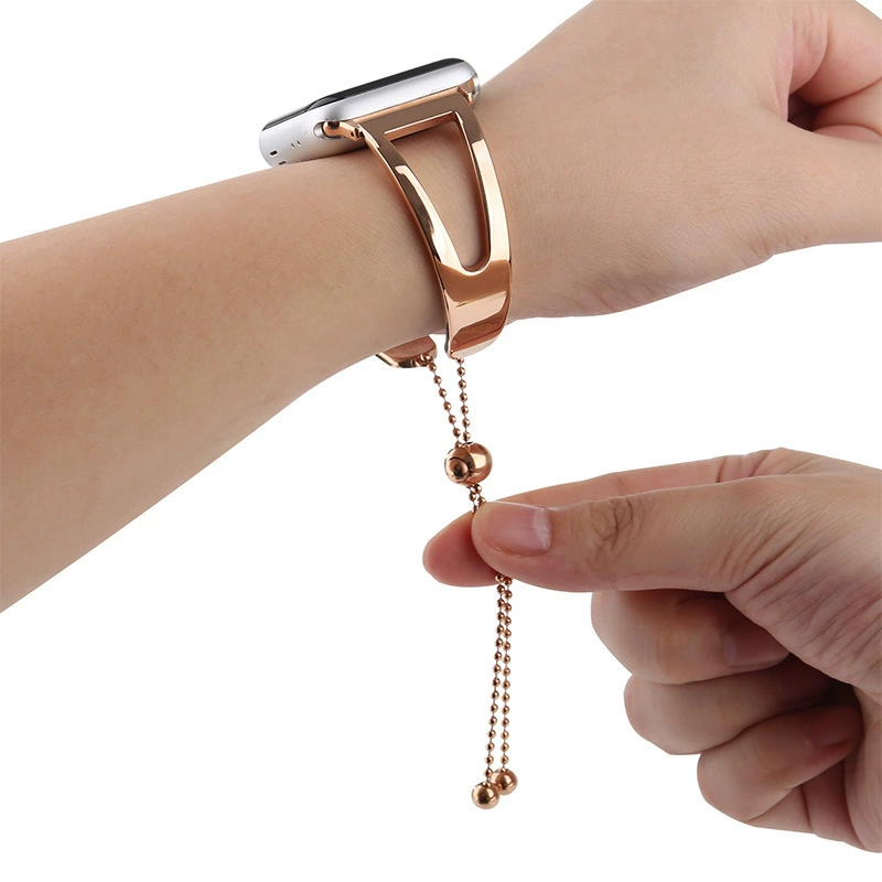 Для Apple Watch Браслет Ремешок Полый металлический ремешок Apple Браслет из нержавеющей стали Ремешок iwatch