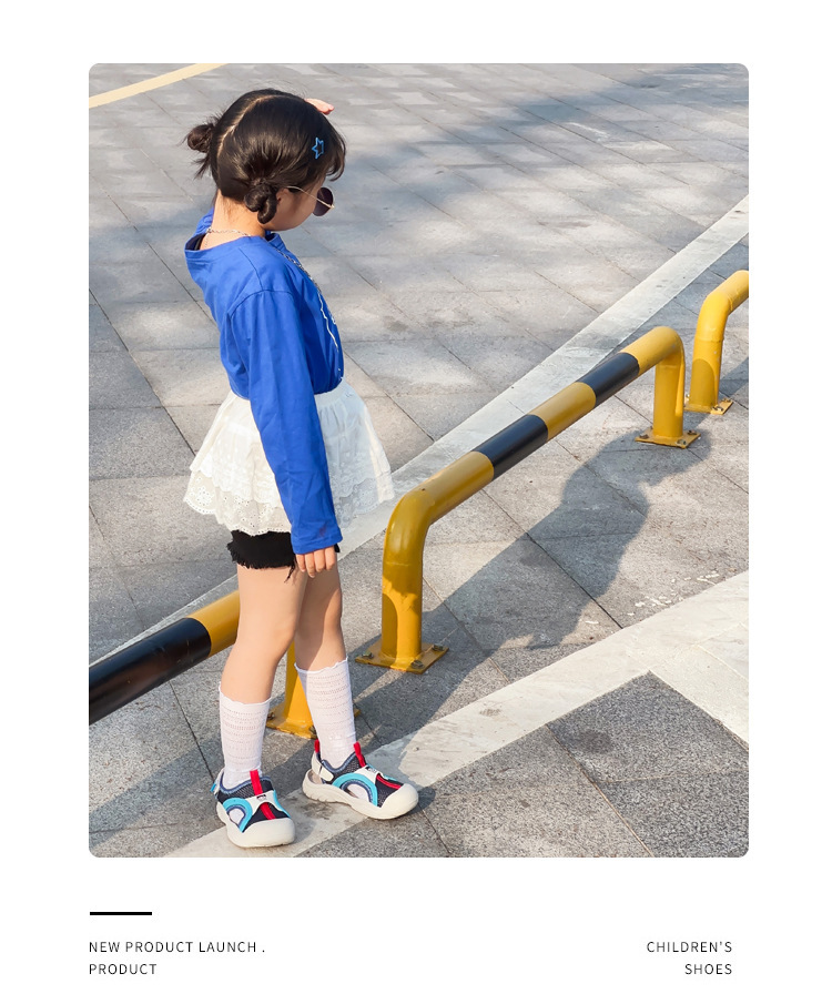 Breathable Mesh Sandals For Kids Summer Comfortable Soft Sole Shoes_voghion.com