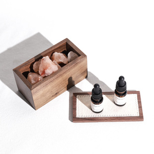 Danish Style Walnut Horse Hair Aromatherapy Ornaments Home Model Room Soft Clothes Matching Diffuser Set Crafts