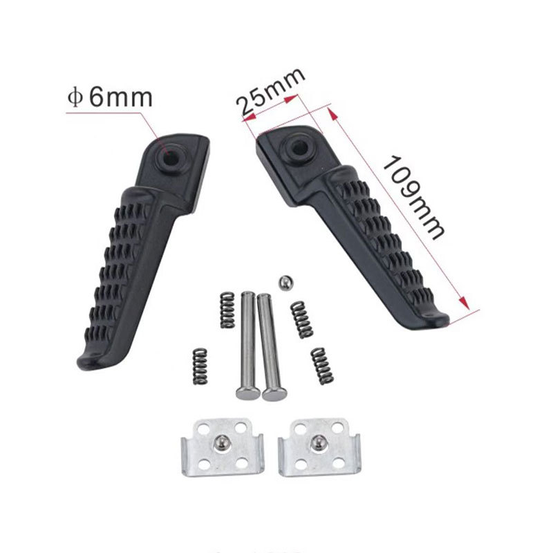 Suitable for Kawasaki Ninja400 2018-2023 Front Footrest Bracket Assembly and Rear Footrest Bracket Assembly