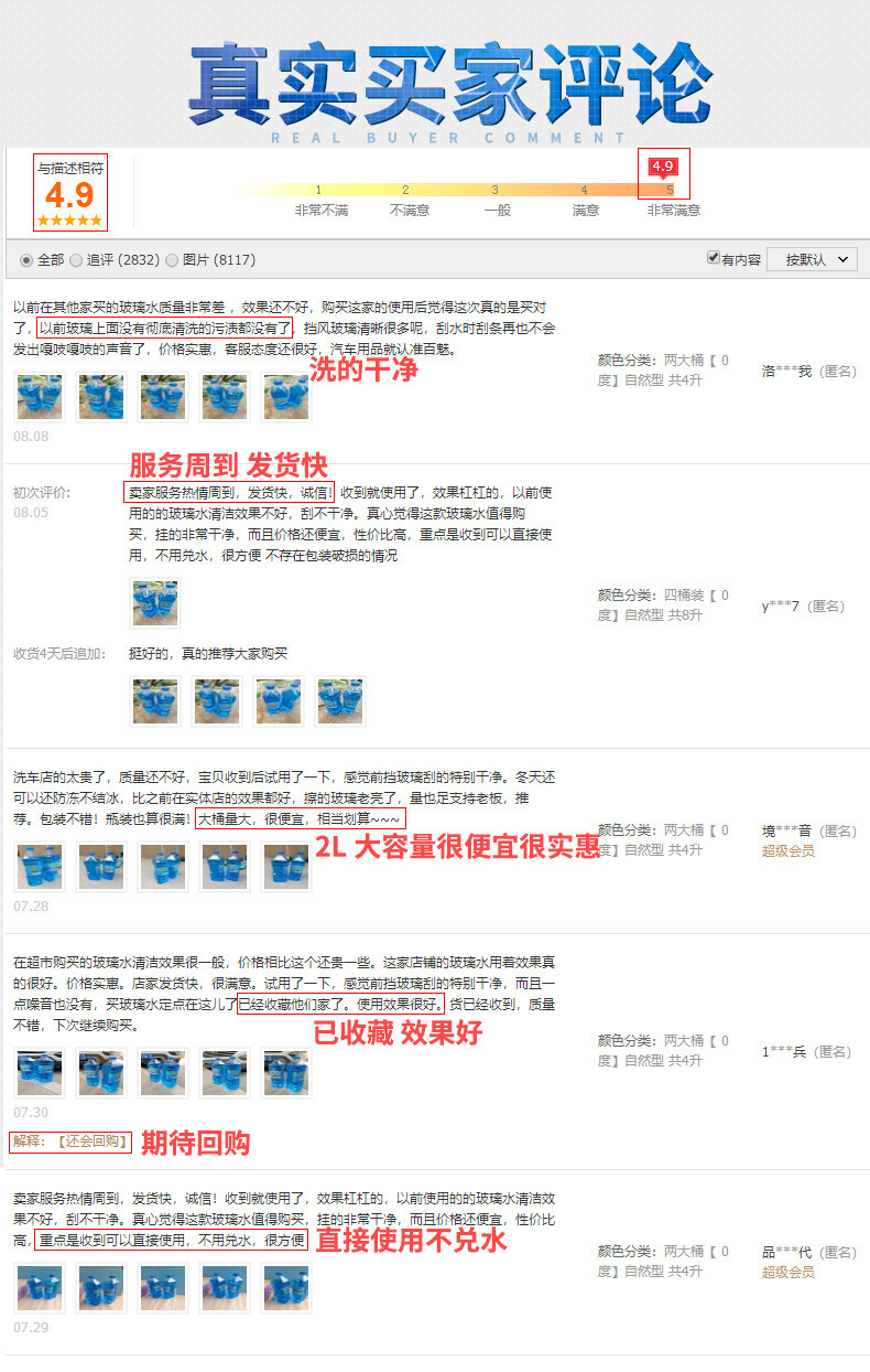 Antifreeze Glass Cleaner for Cars, Powerful Stain and Oil Film Remover, Specialized for Winter Use at Temperatures Below -40, Wiper Fluid