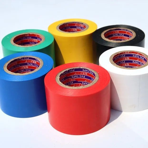 加宽5,10公分电工防水胶带pvc大卷超粘阻燃耐高温绝缘黑胶布批发