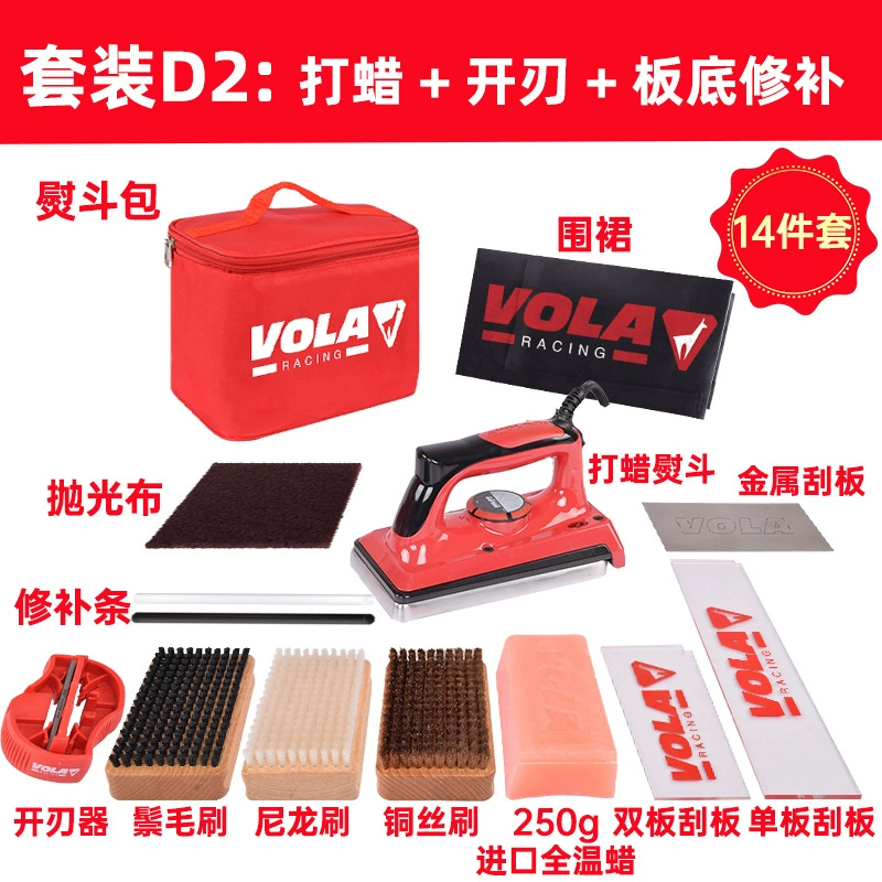 Snow Power French Vola Snowboard Repair and Maintenance Tool Set Waxed Iron Bottom Repair Blade
