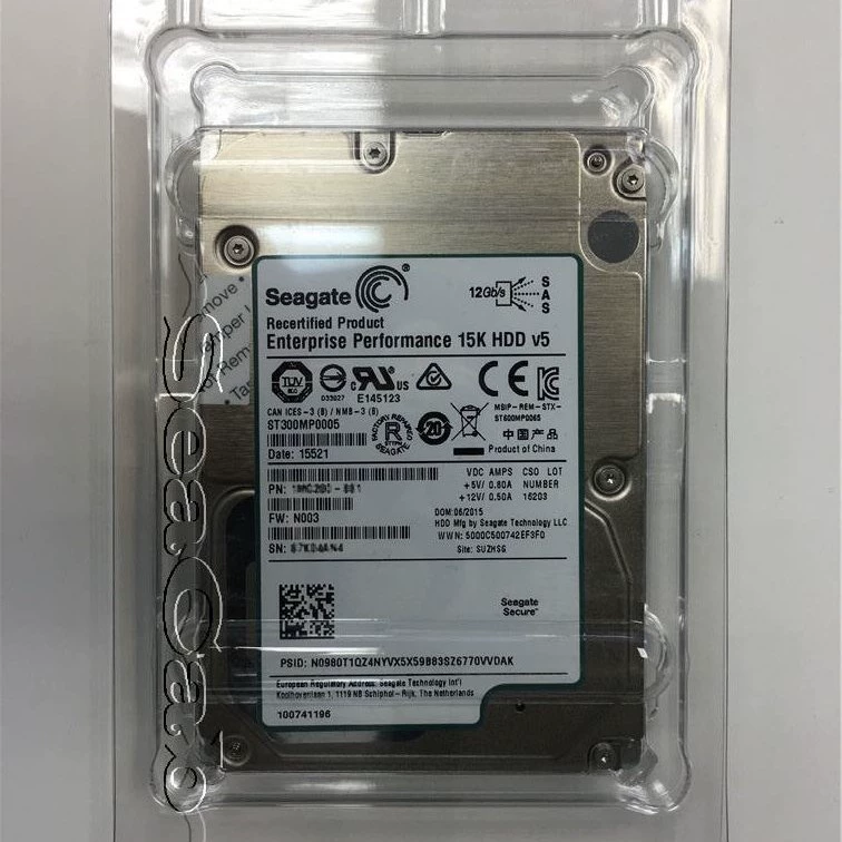 Жесткий диск ST300MP0005 300G SAS 12G 15K 2.5 дюйма сервер
