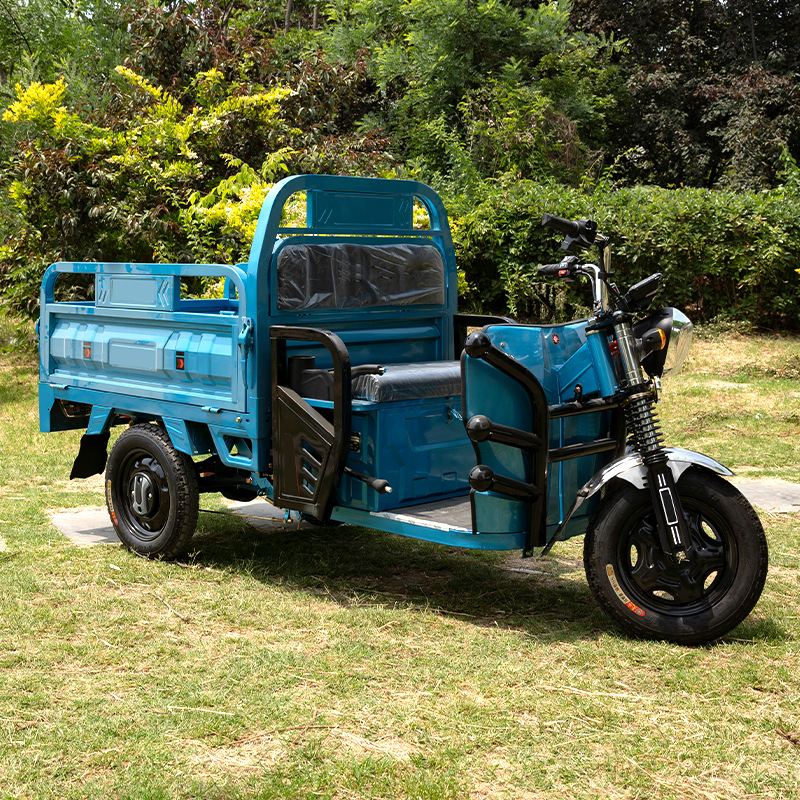 1.5 Mixiang No.1 triciclo eléctrico de carga de transporte de carga para personas, vehículo eléctrico de doble propósito, vehículo agrícola doméstico de triciclo desnudo