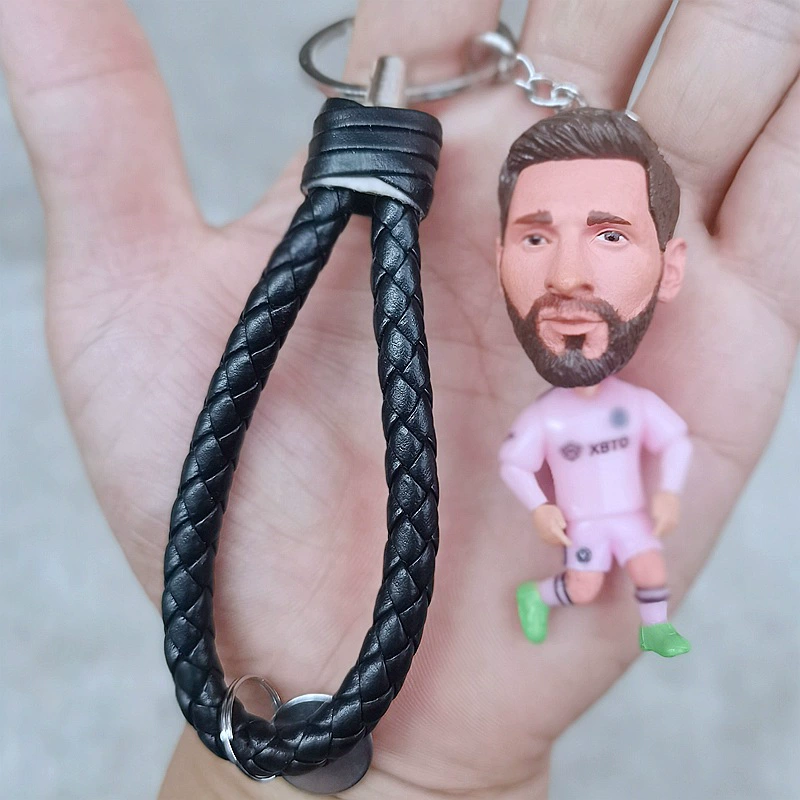 Фигура-кукла кино World CupPortugal Ronaldo Mbappe Messi Kane Yamal брелок-ключница