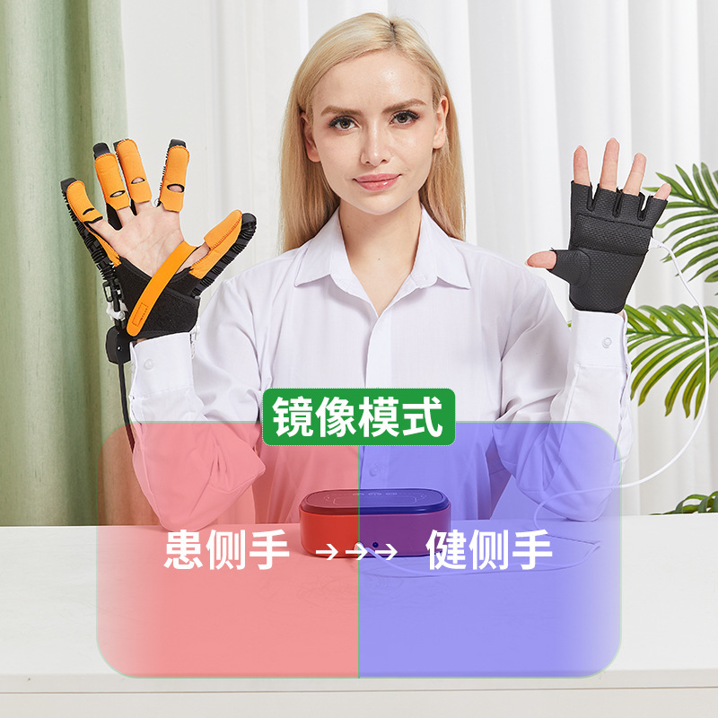 クロスボーダー専用ミニライオン片麻痺知能ロボットリハビリ手袋器材手機能五本指トレーニングツール|undefined