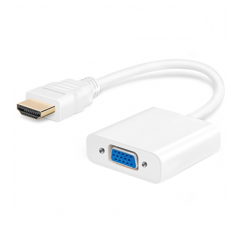 Comercio al por mayor HD HDMI al convertidor del VGA con la fuente de alimentación audio HDMI2VGA
