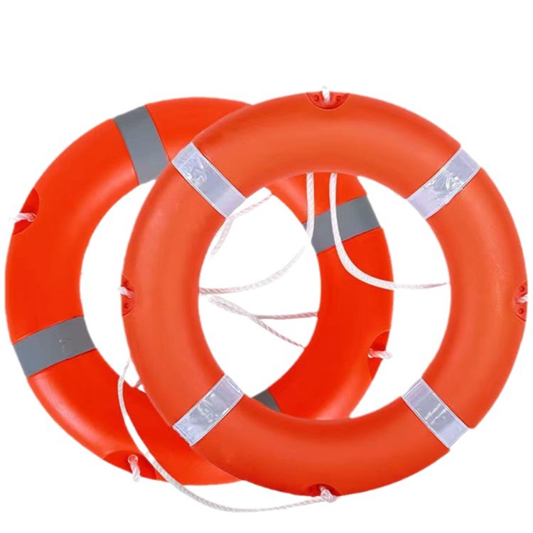 厂家供应船用救生圈/泡沫救生圈/塑料救生圈游泳圈现货可一件代发