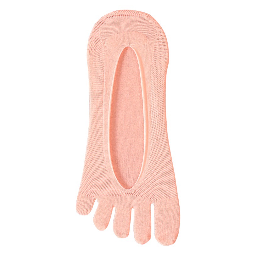 2438 calcetines de cinco dedos calcetines de los dedos del pie invisible de verano de corte bajo barco Calcetines medias de mujer en forma de SIS Punta Delgada