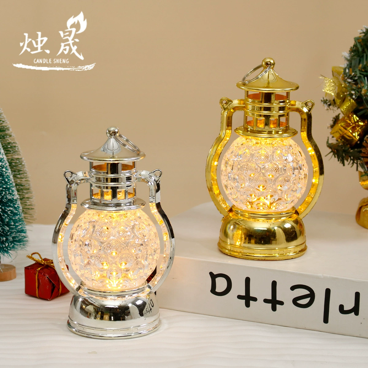 Креативный светодиодный маленький ветреный свет ретро маленькая масляная лампа рождественская декоративная ветряная лампа украшения улей маленький ветряная лампа пластиковая ветряная лампа