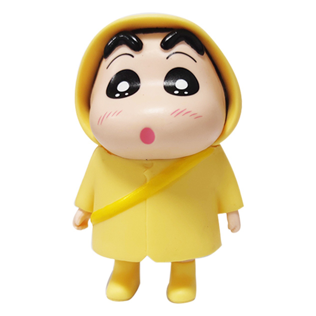 Q versión lindo impermeable Xiaoxin hecho a mano de dibujos animados muñeca juguete periférico moda jugar coche decoración escritorio regalo