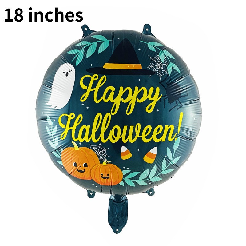 Nuevo globo de Halloween decoración de película de aluminio globo Wansheng tema fiesta diseño especial-en forma de globo de dibujos animados