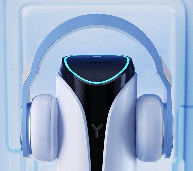 Mystery Blue Crystal Y Aircraft Cup Male Masturbator with Suction Base — detail image 19