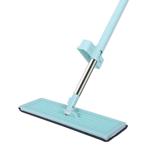 Household items hands-free lazy flat mop dry and wet two-in-one rotatable floor cleaning magic easy-to-clean mop