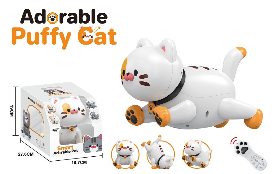 PY264193 귀여운 낙서 고양이(흰색)