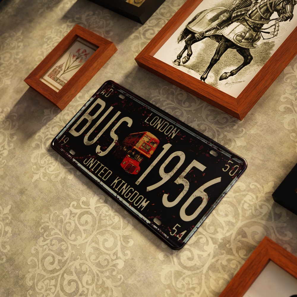 高分子_2463復古做舊照片牆工業風商用裝飾畫酒吧餐館組合相框