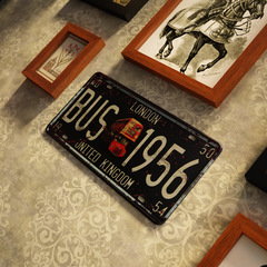 高分子_2463復古做舊照片牆工業風商用裝飾畫酒吧餐館組合相框