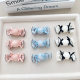 Lolita style candy bow fabric accessories DIY mobile phone case bags shoes and socks clothing accessories accessories wholesale
