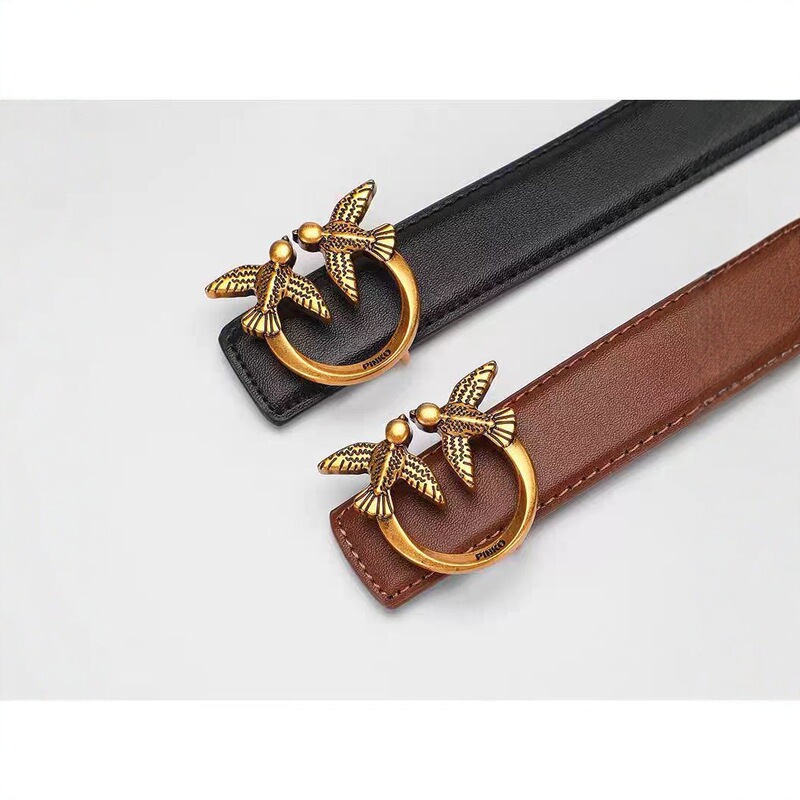 Bird Leather Belt for Women, Simple and Unique, Artistic Denim Casual Pants Belt, Stylish and Elegant Women's Leather Belt Bird Leather Belt for Women, Simple and Unique, Artistic Denim Casual Pants Belt, Stylish and Elegant Women's Leather Belt