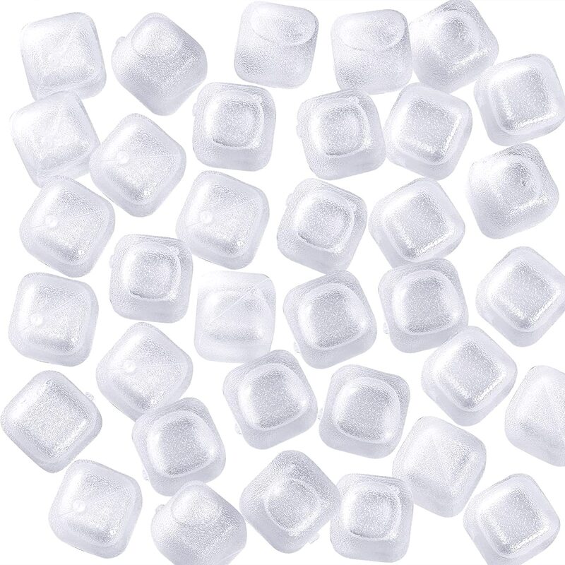 Pure white quick-frozen ice cube 20 capsules Ice Cube travel outdoor cooling can be used repeatedly ice particles frozen