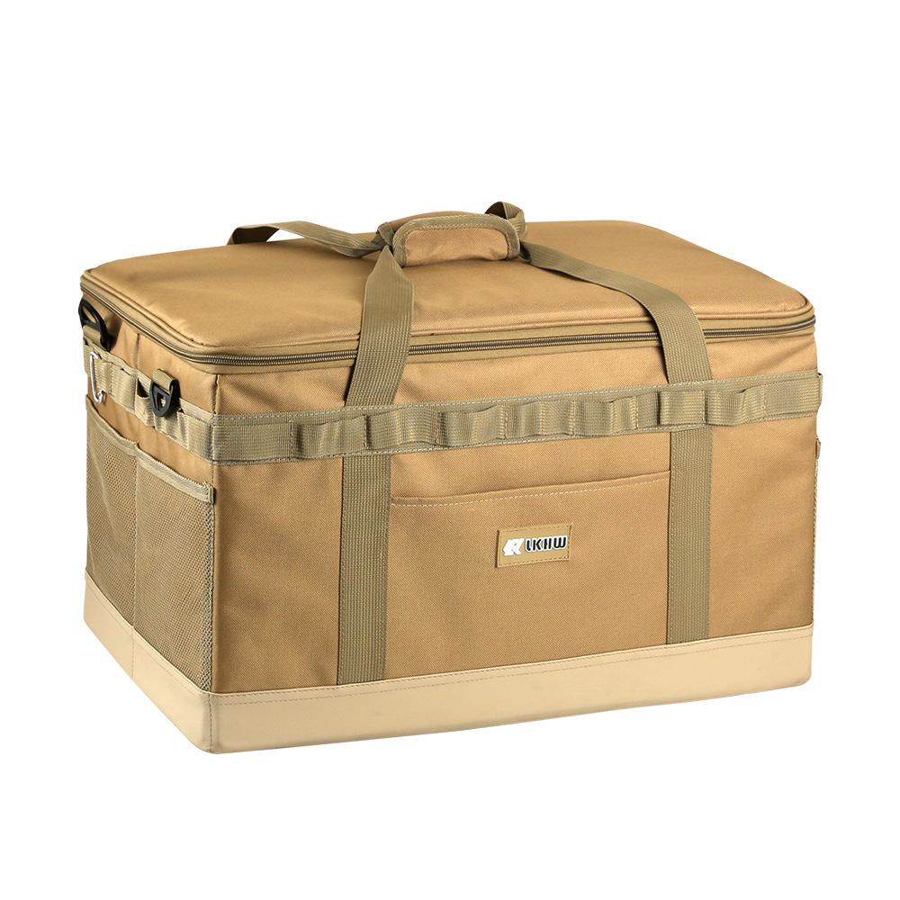 Luke utensilios de cocina al aire libre equipo de campamento bolsa de almacenamiento vajilla bolsa de artículos diversos herramientas portátiles tanque de aire horno de tarjeta caja anticolisión