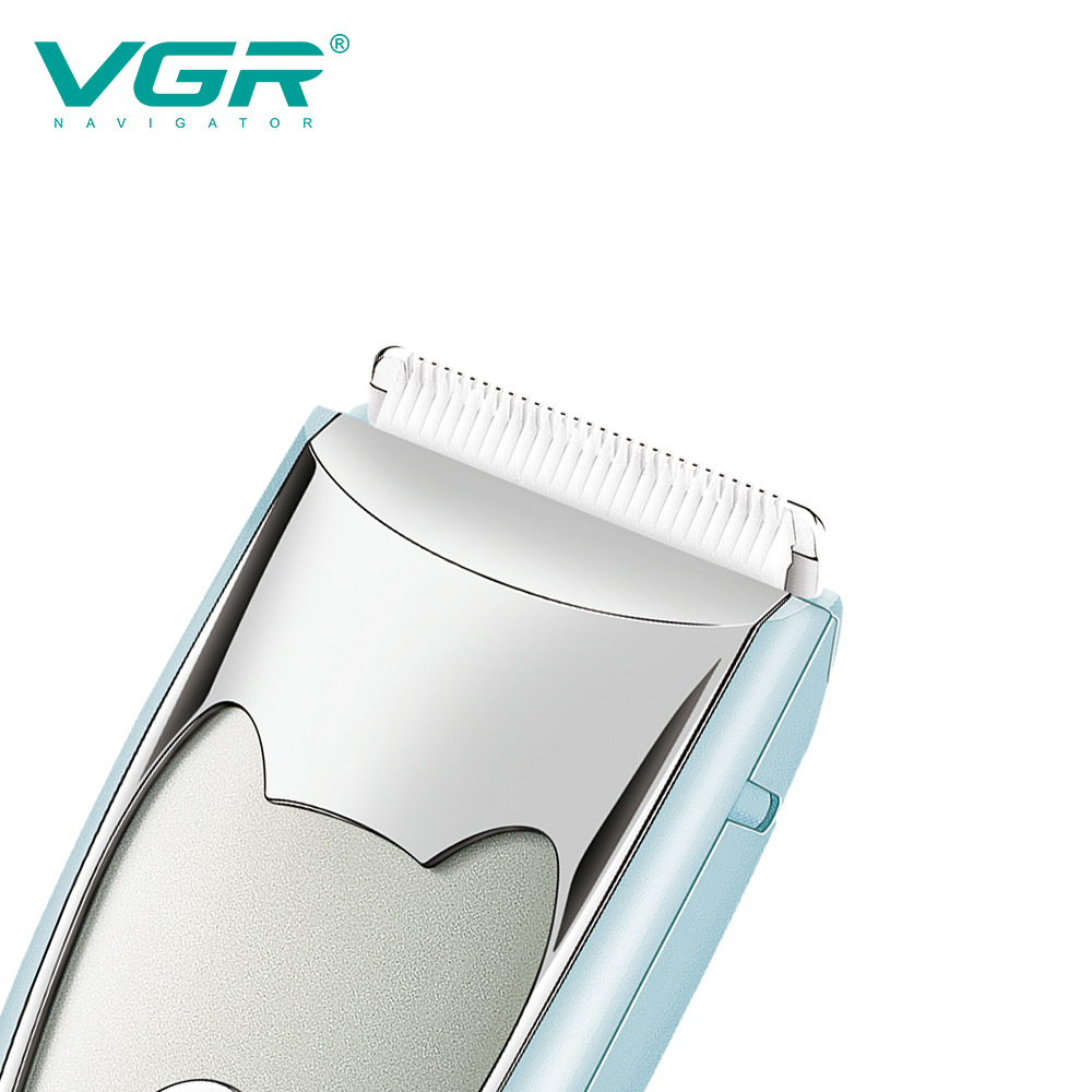 Cortapelos eléctrico VGR203 para perros, resistente al agua IPX7, lavable, para gatos, de cerámica, para uso doméstico._voghion.com