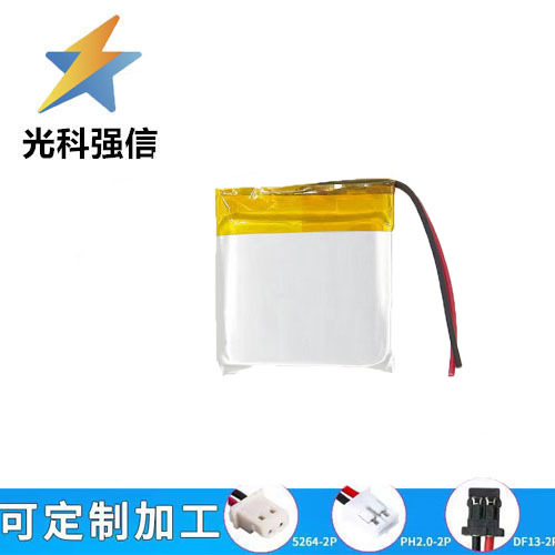 3.7V充电池582730聚合物锂电池520MAH LED灯具充电宝定位器电足
