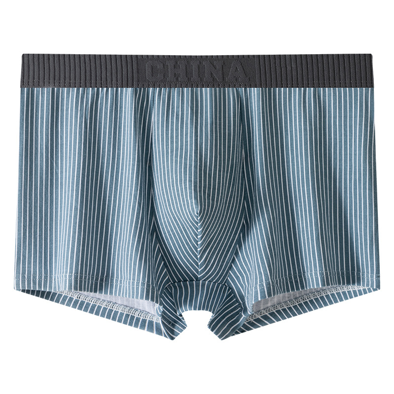 Fábrica directa de pantalones íntimas de hombre transpirables de algodón Xinjiang cortos de ángulo plano cómodos de algodón de lana largo pantalones juveniles