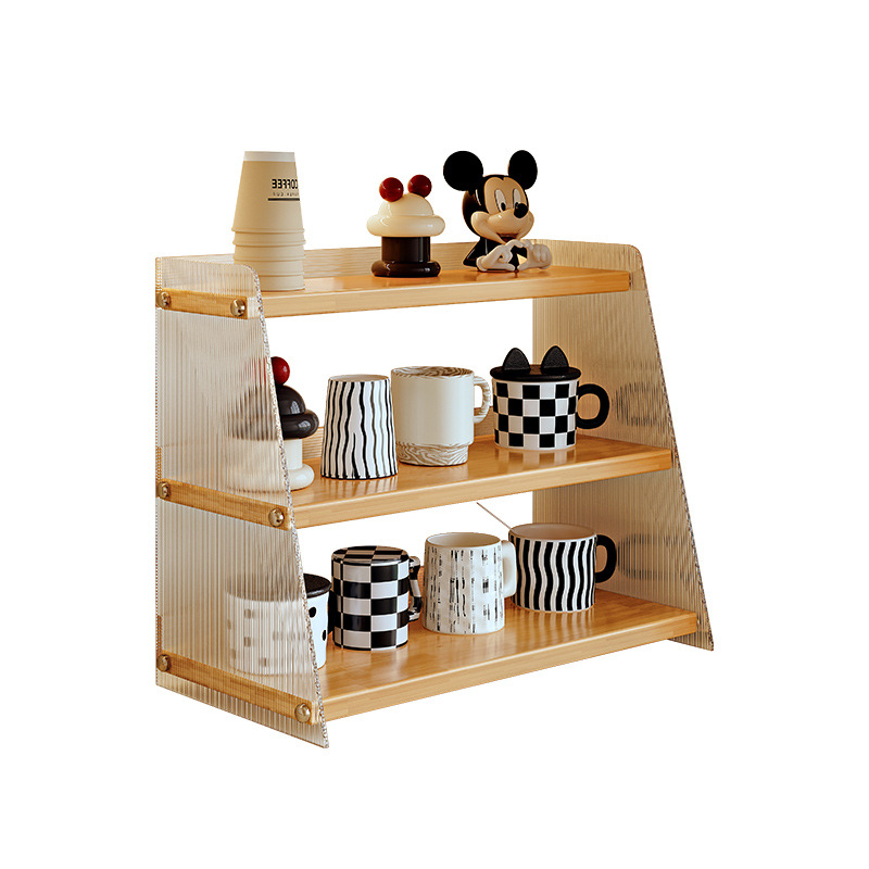 Estante de almacenamiento de escritorio, estante de almacenamiento de tazas, taza de café, taza de agua, mesa de comedor, estante de encimera, juego de té, almacenamiento de tazas de té