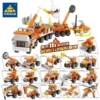 Kaizhi 80525 Fire Fighting Multifunctional Vehicle [Single -box price, a full set 16]