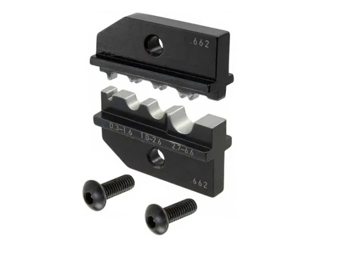 TE Connectivity 58630-2 压接模具12AWG至10AWG线规, 4端口