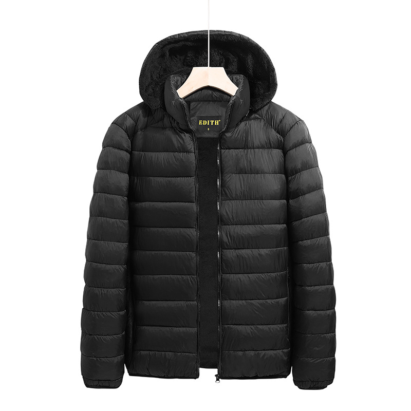 Mainly recommending men's down-filled cotton-padded jackets with detachable hoods, short style, thickened, warm for autumn and winter, trendy men's cotton-padded coats.